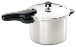 National Presto Industries Presto Pressure Cooker, Aluminum, 6-Quart